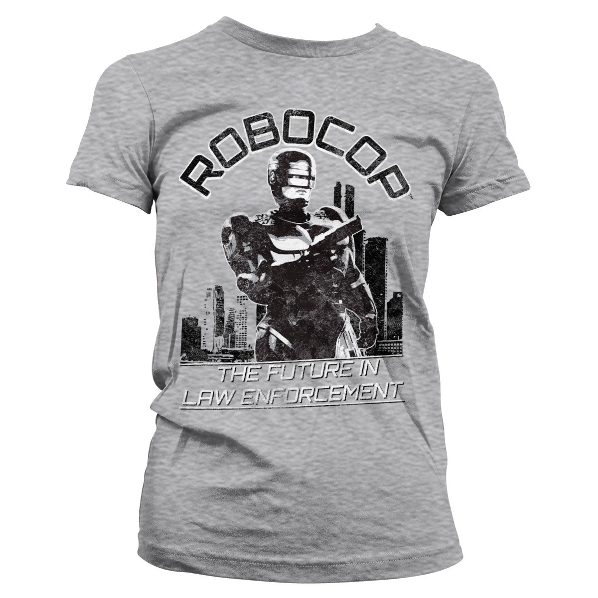 Robocop - The Future In Law Emforcement Girly Tee