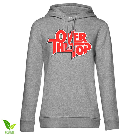 Over The Top Logo Girls Hoodie