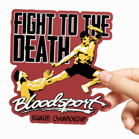 Bloodsport - Fight To The Death Sticker