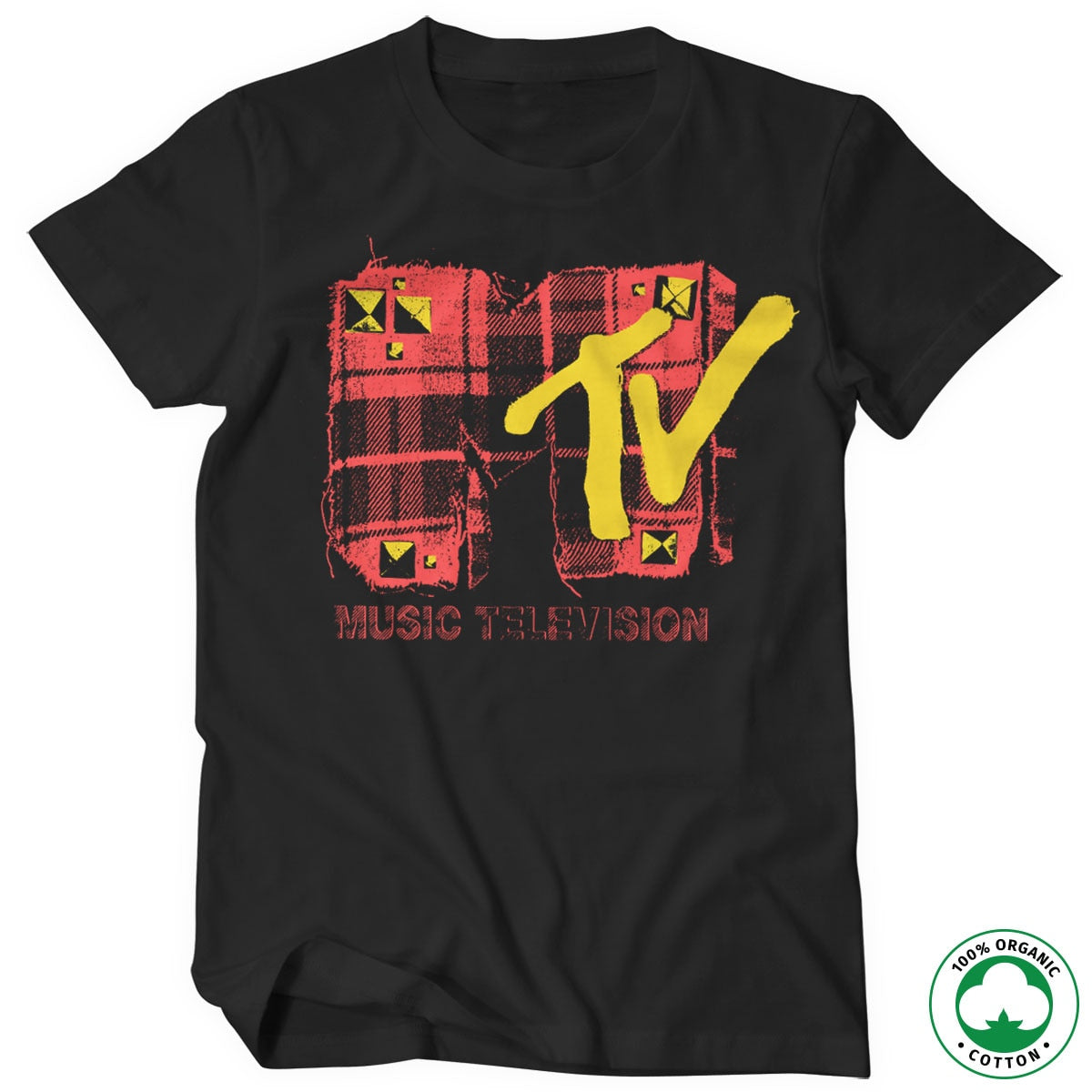 Plaid MTV Organic T-Shirt