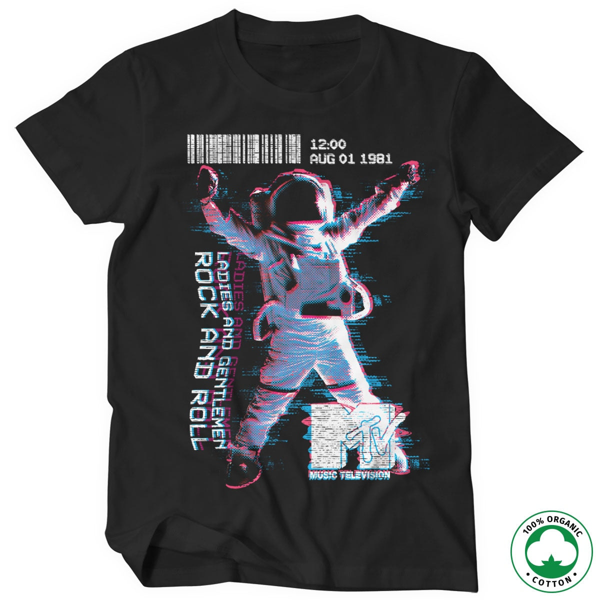 MTV Moon Man Organic T-Shirt