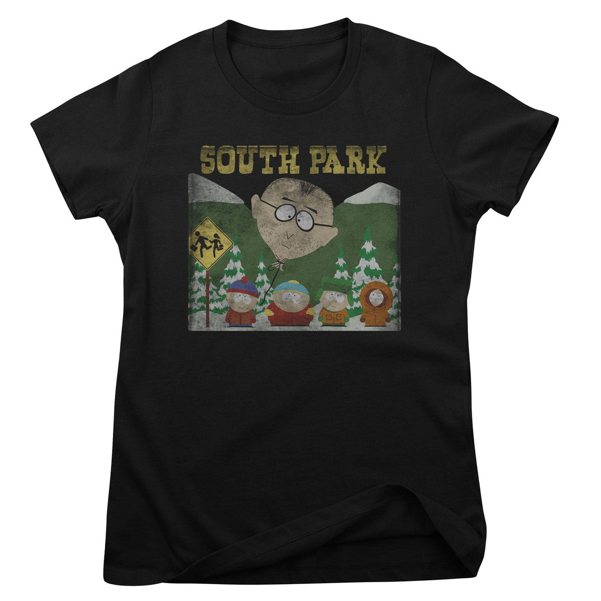 South Park Wash Scene Girly Tee