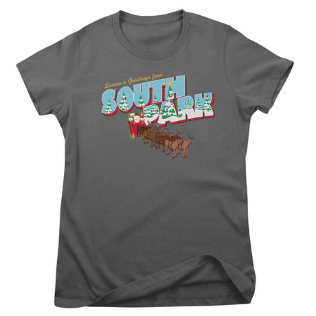 Season's Greetings From South Park Girly Tee