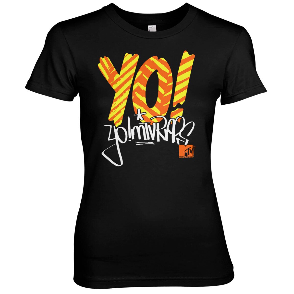 Yo! MTV Raps Girly Tee