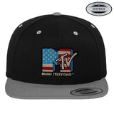 MTV American Flag Premium Snapback Cap