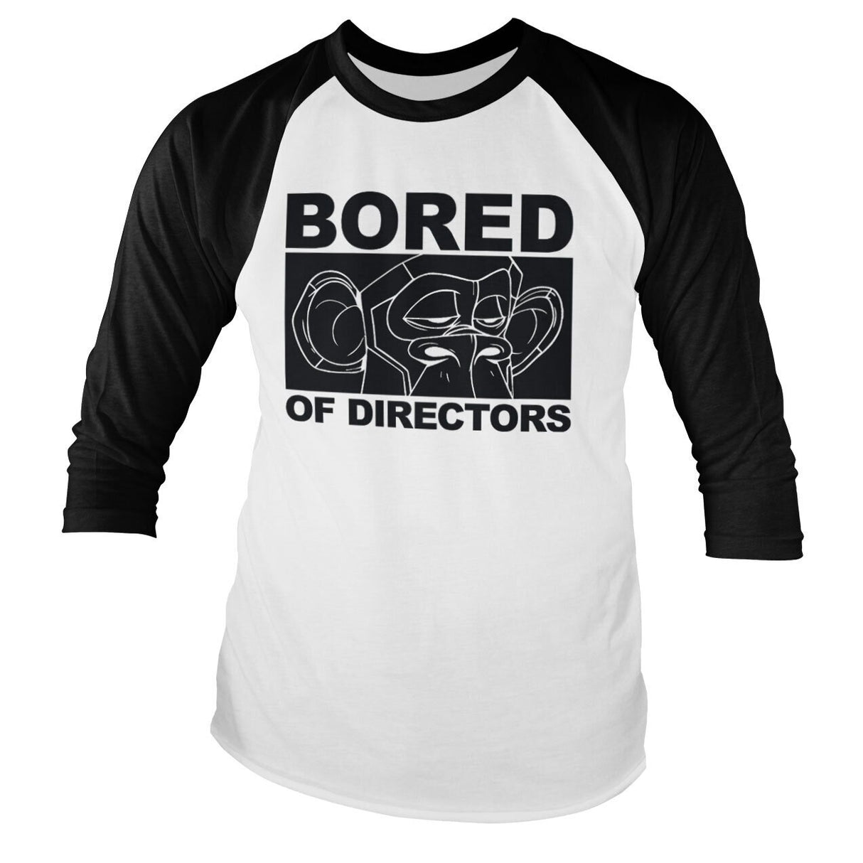 Bored Eyes Baseball Long Sleeve Tee