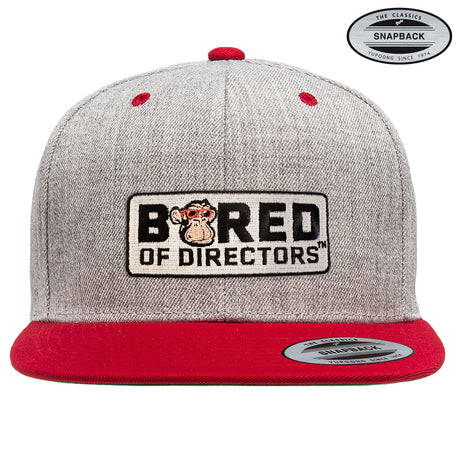 Bored Of Directors Logo Premium Snapback Cap