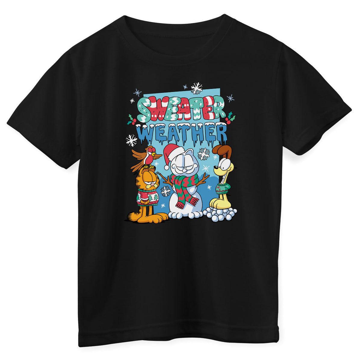 Garfield - Sweater Weather Kids Tee