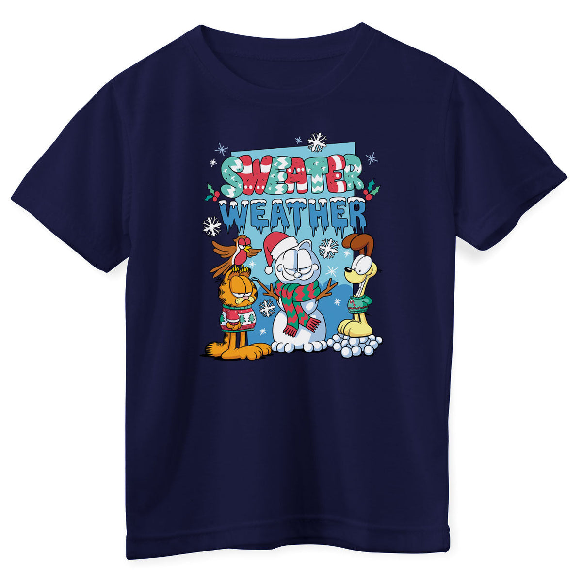 Garfield - Sweater Weather Kids Tee