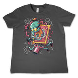 Squidward Art Crash Kids Tee