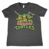 Teeange Mutant Ninja Turtles Distressed Group Kids T-Shirt