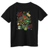 Silent Night - Ninja Fight Kids Tee