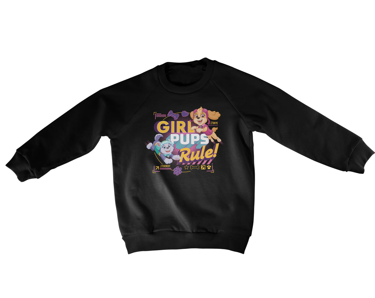 Paw Patrol - Girls Pups Rule Kids Sweatshirt