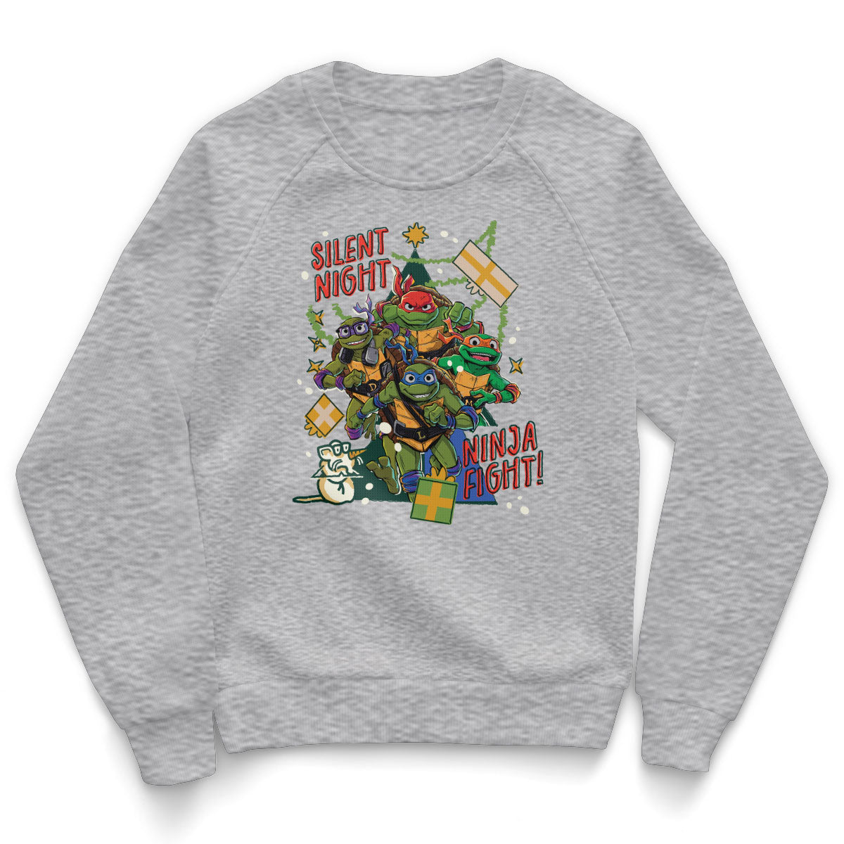 Silent Night - Ninja Fight Kids Sweatshirt