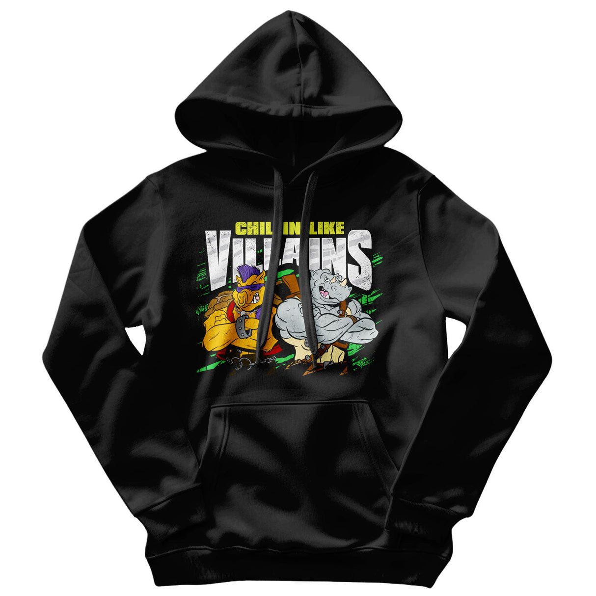 Rocksteady & Bebop - Chillin' Like Villains Hoodie