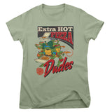 Extra Hot Pizza Dudes Girly Tee