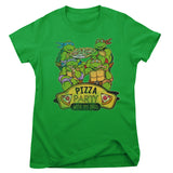 Pizza Party With My Bros Girly Tee