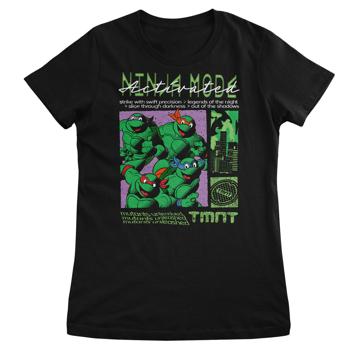 Ninja Mode Activated Girly Tee