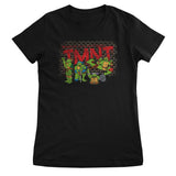 TMNT - Graffiti Wall Heroes Girly Tee