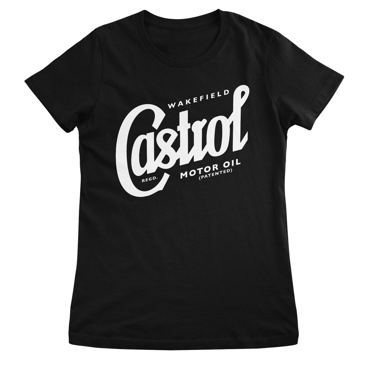 Castrol Script Logo Girly Tee