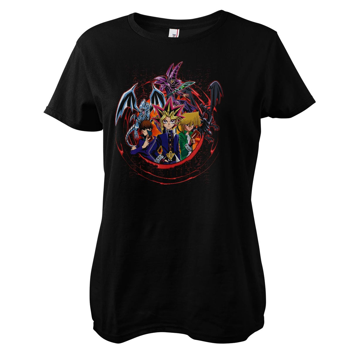 Yo-Gi-Oh! Glow Circle Girly Tee