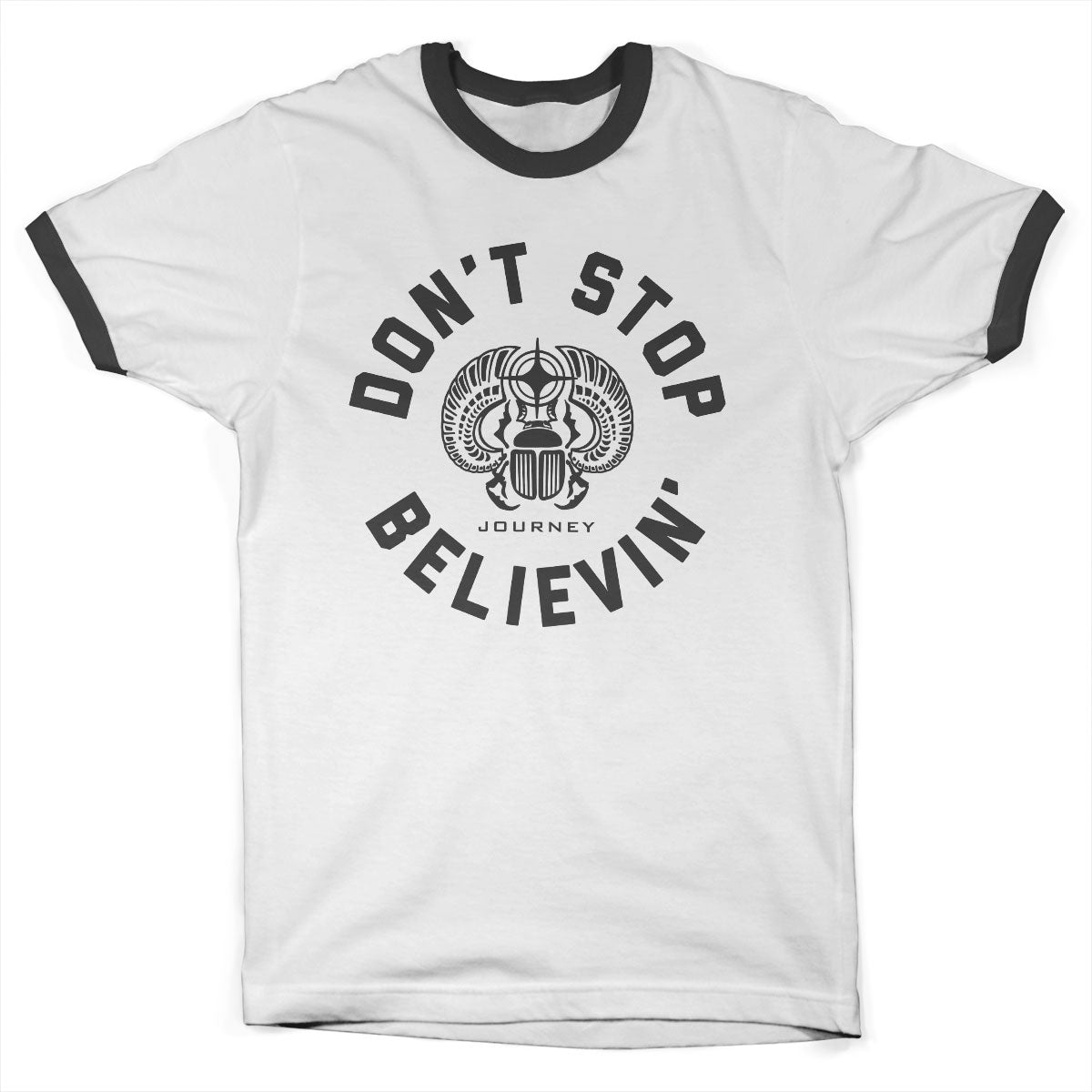 Don't Stop Believin' Circle Ringer Tee