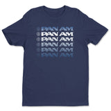 Pan-Am Stacked Logos T-Shirt