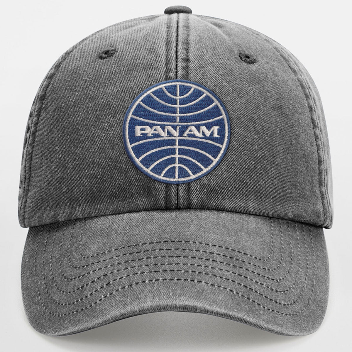 Pan-Am Globe Patch Vintage Low Profile Cap