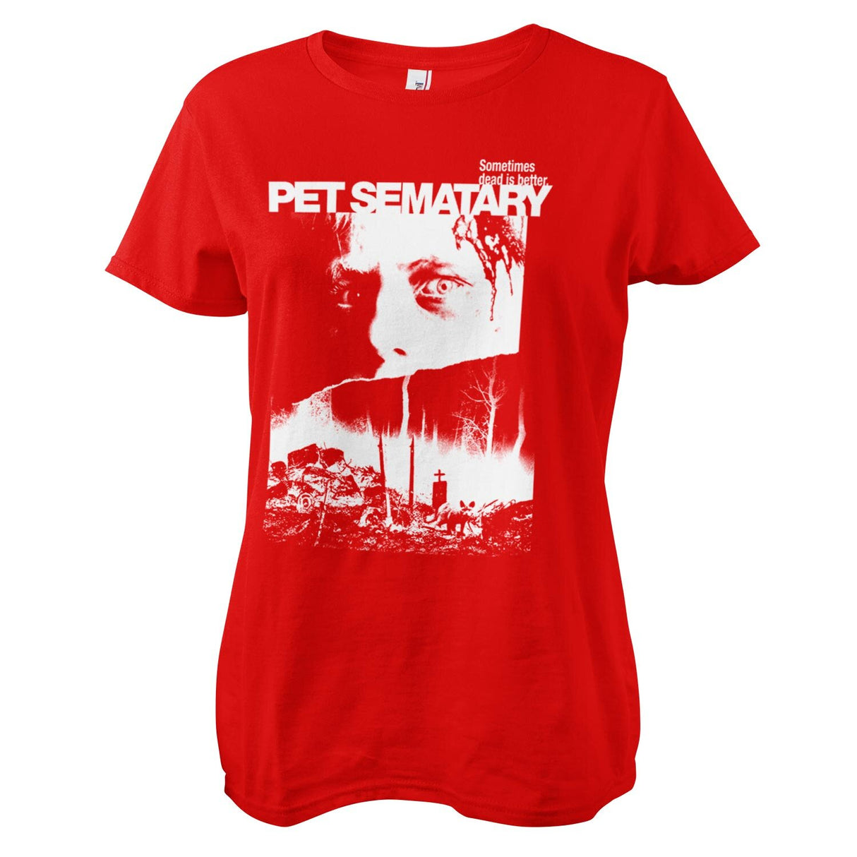 Pet Sematary Poster Girly Tee