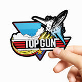 Top Gun Fire Patch Sticker