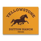 Dutton Ranch Montana Sign Sticker