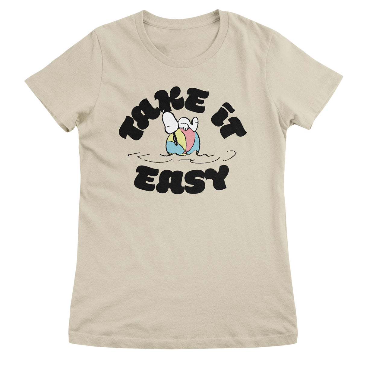 Peanuts - Take It Easy Girly Tee