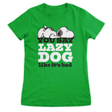 You Say Lazy Dog Like It's Bad Girly Tee