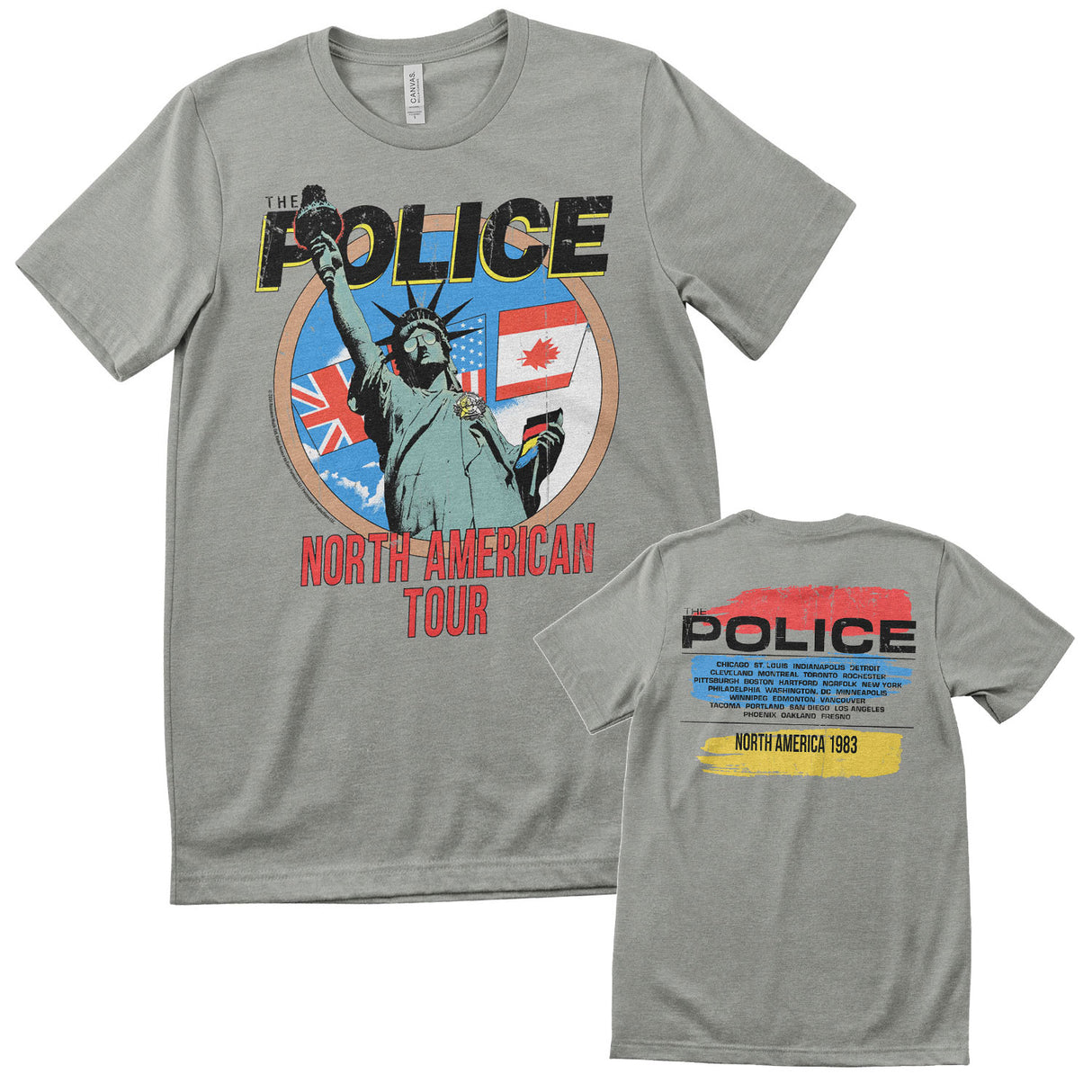 The Police - North American Tour T-Shirt