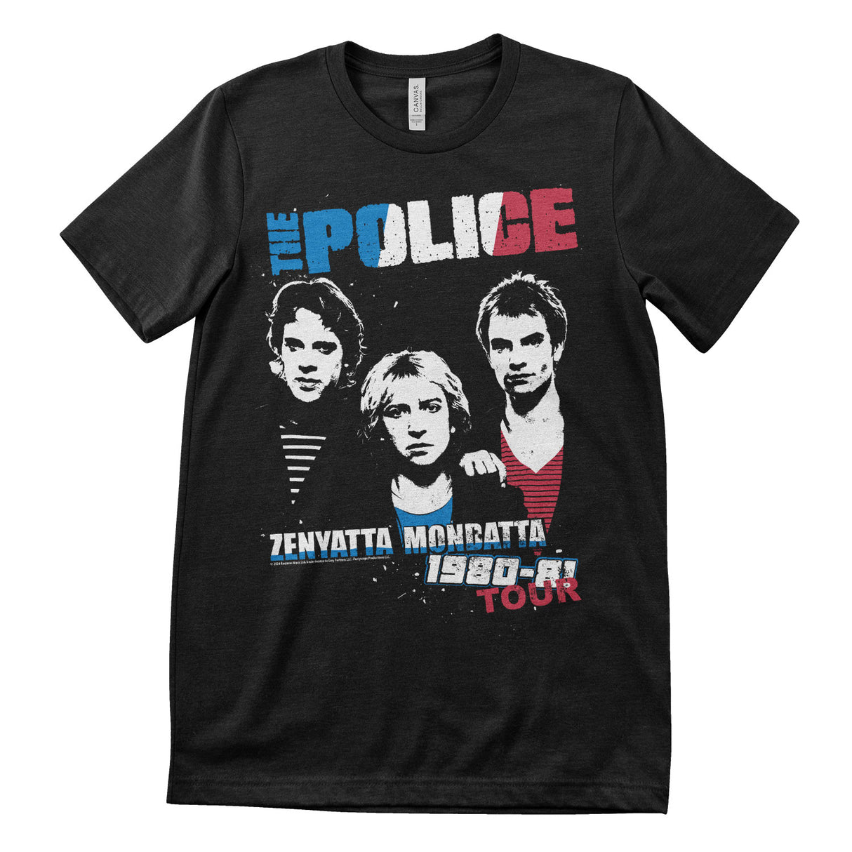 The Police - Zenyatta Mondatta Tour T-Shirt