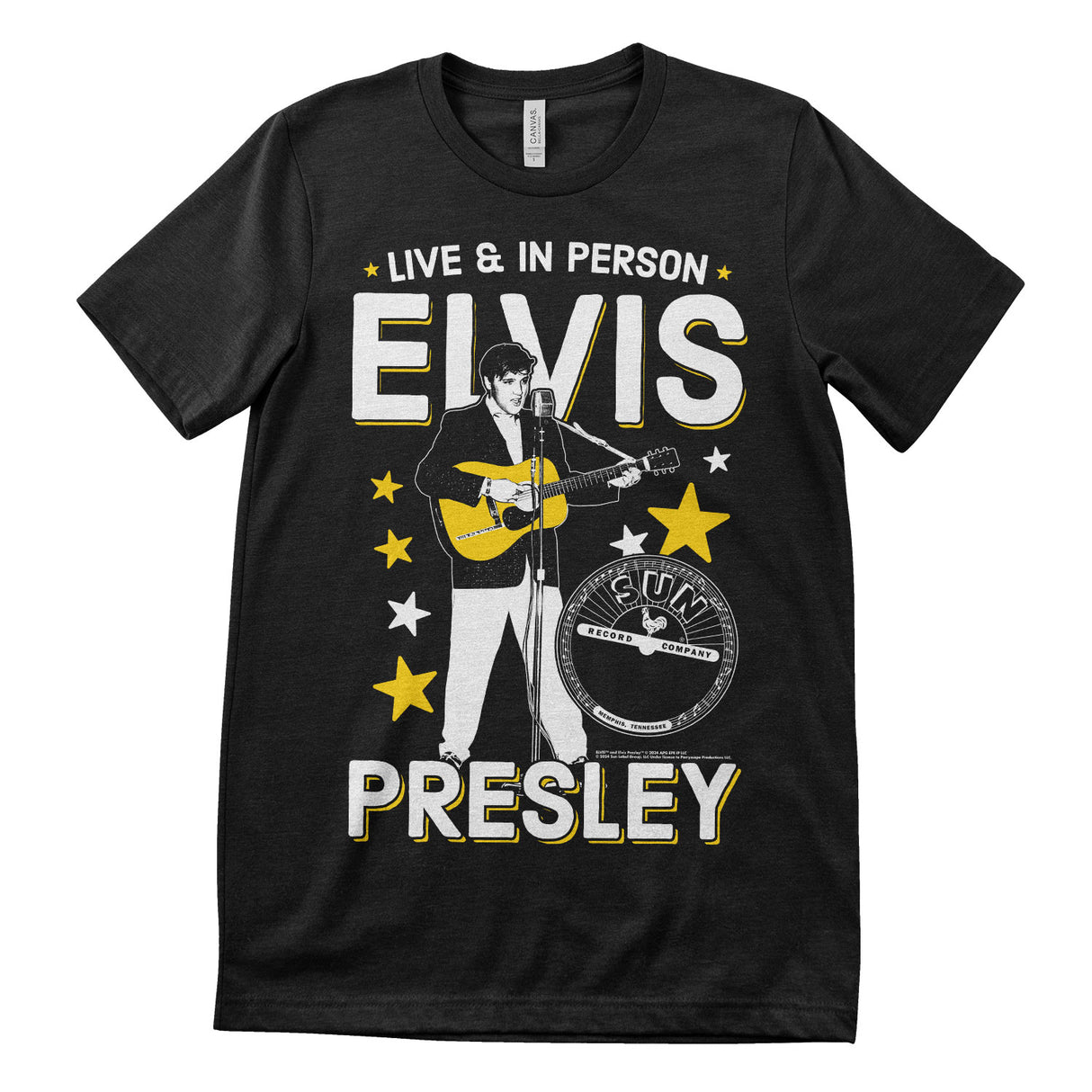 Elvis Presley - Live & In Person T-Shirt