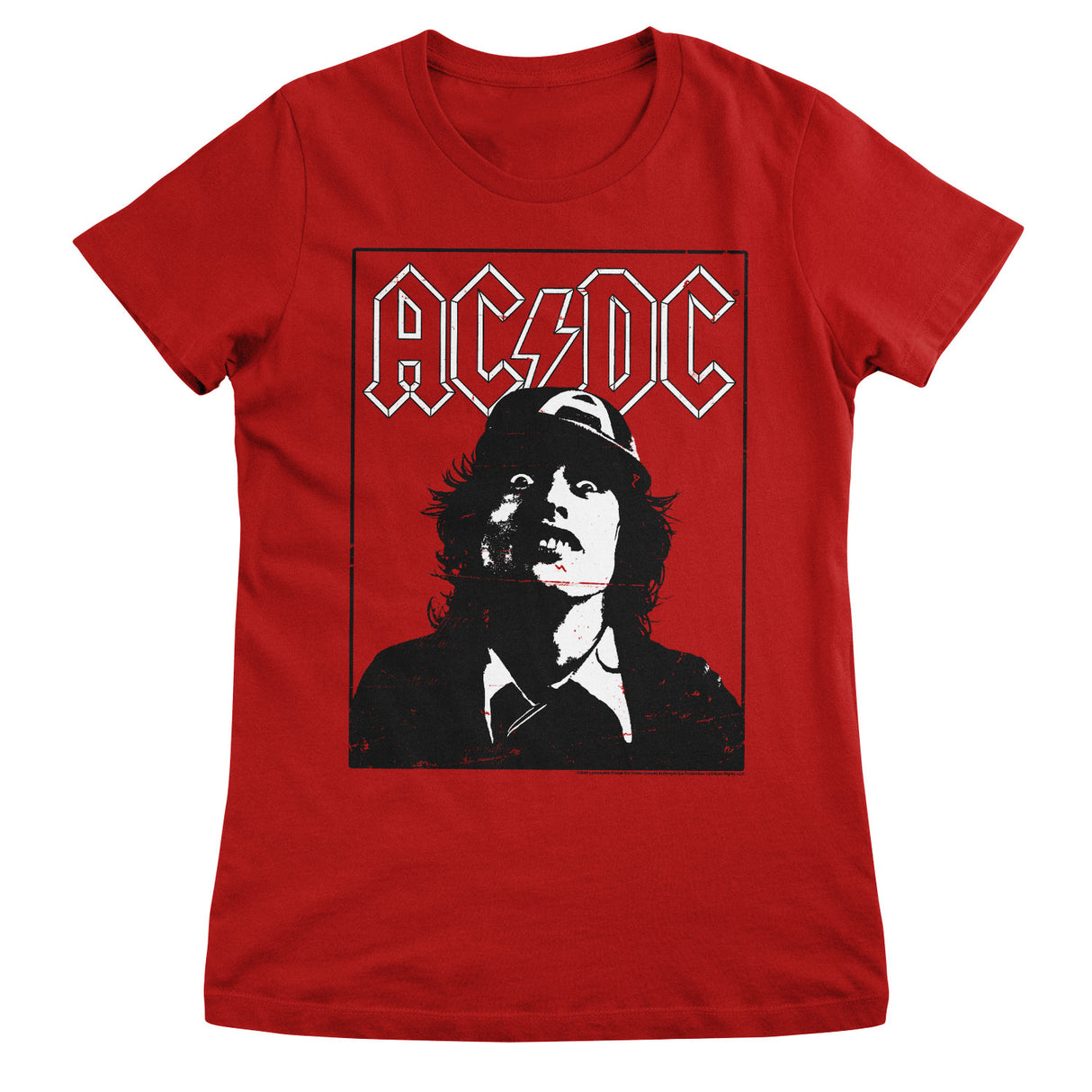 AC/DC - Lock Up Your Daughters Girly Tee