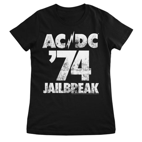 AC/DC ´74 Jailbreak Girly Tee