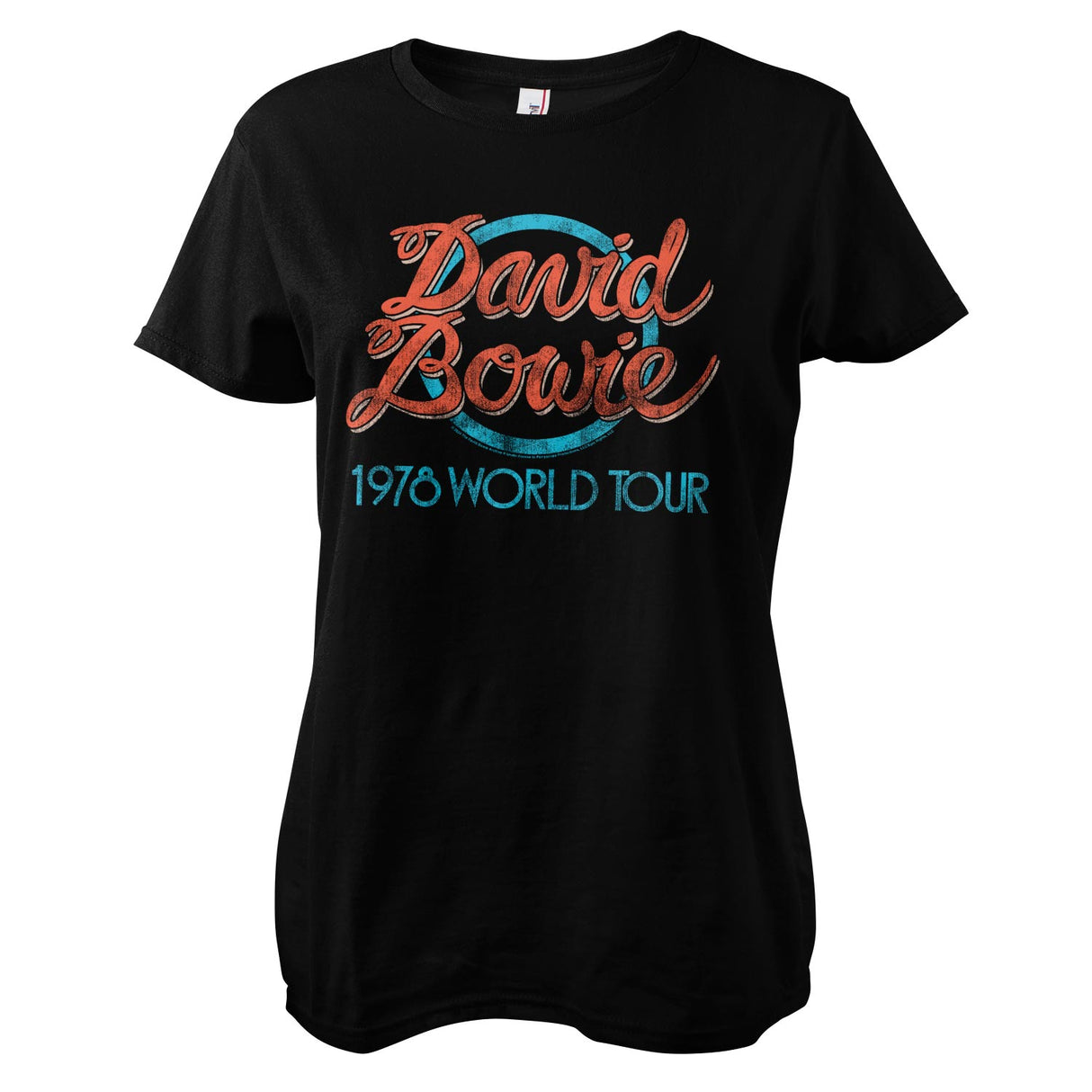 David Bowie 1978 World Tour Girly Tee