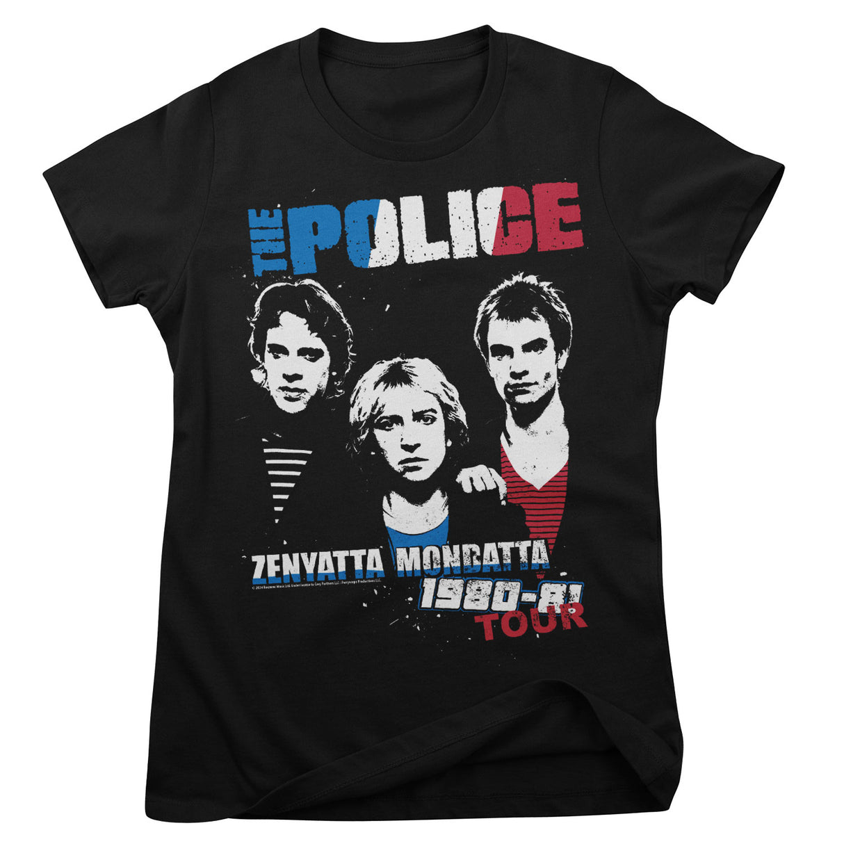 The Police - Zenyatta Mondatta Tour Girly Tee