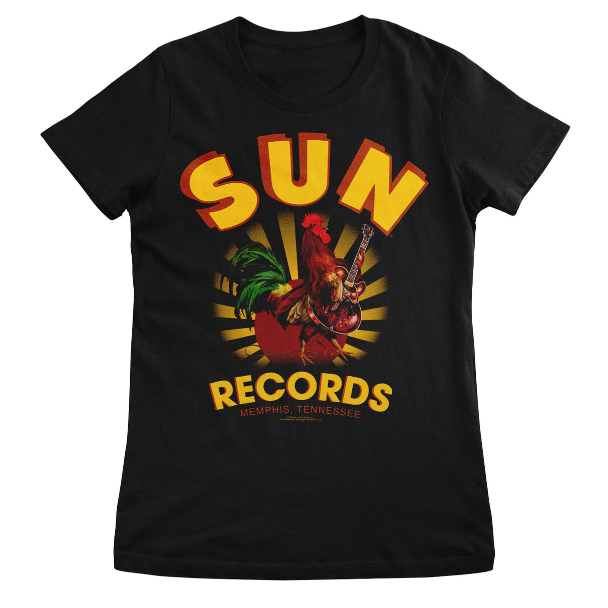 Sun Records Rooster Girly Tee