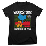 Woodstock - Summer Of 1969 Girly Tee