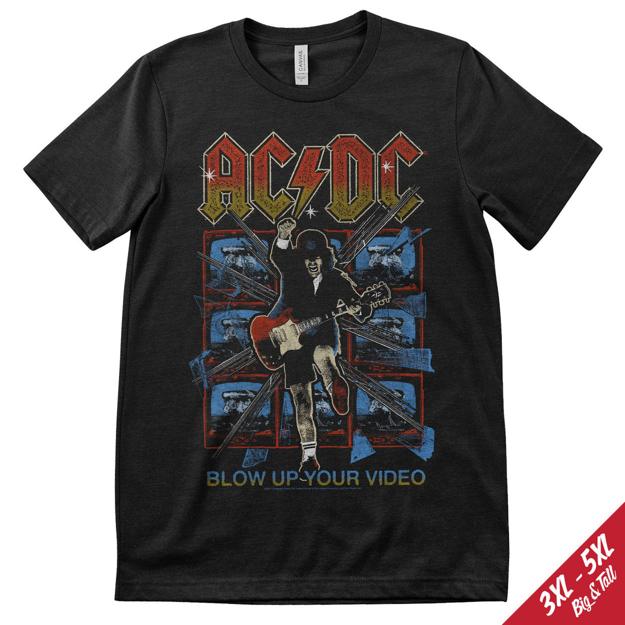 AC/DC - Blow Up Your  Video Big & Tall T-Shirt