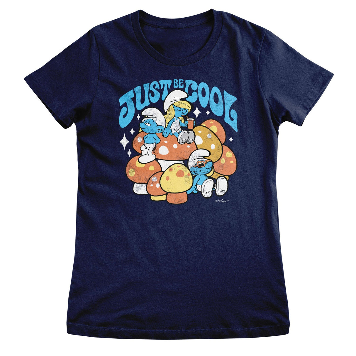 The Smurfs - Just Be Cool Girly Tee