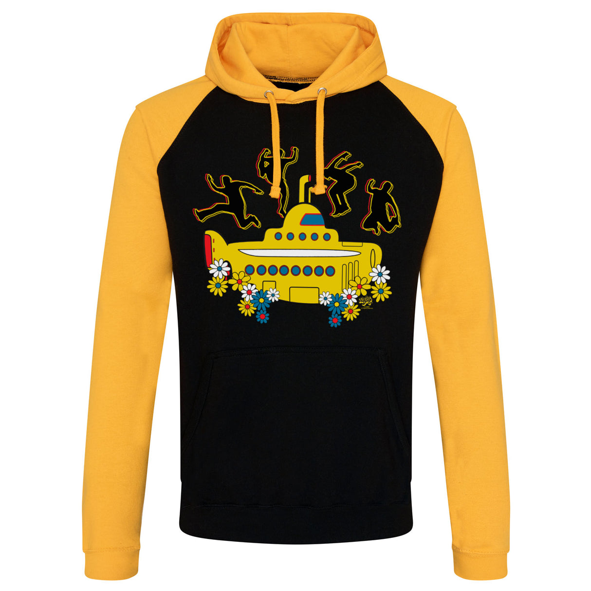 Yellow Submarine Baseball Hoodie