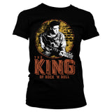 Elvis Presley - The King Of Rock 'n Roll Girly Tee