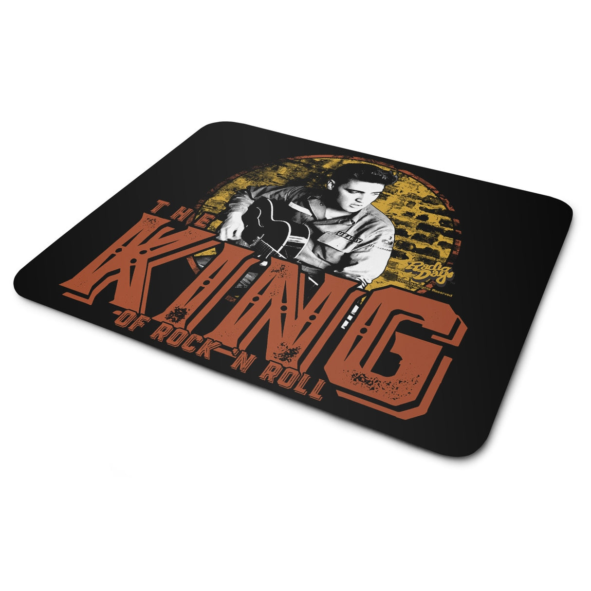 Elvis Presley - The King Of Rock 'n Roll Mouse Pad