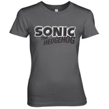 Sonic The Hedgehog Classic Logo Girly Tee