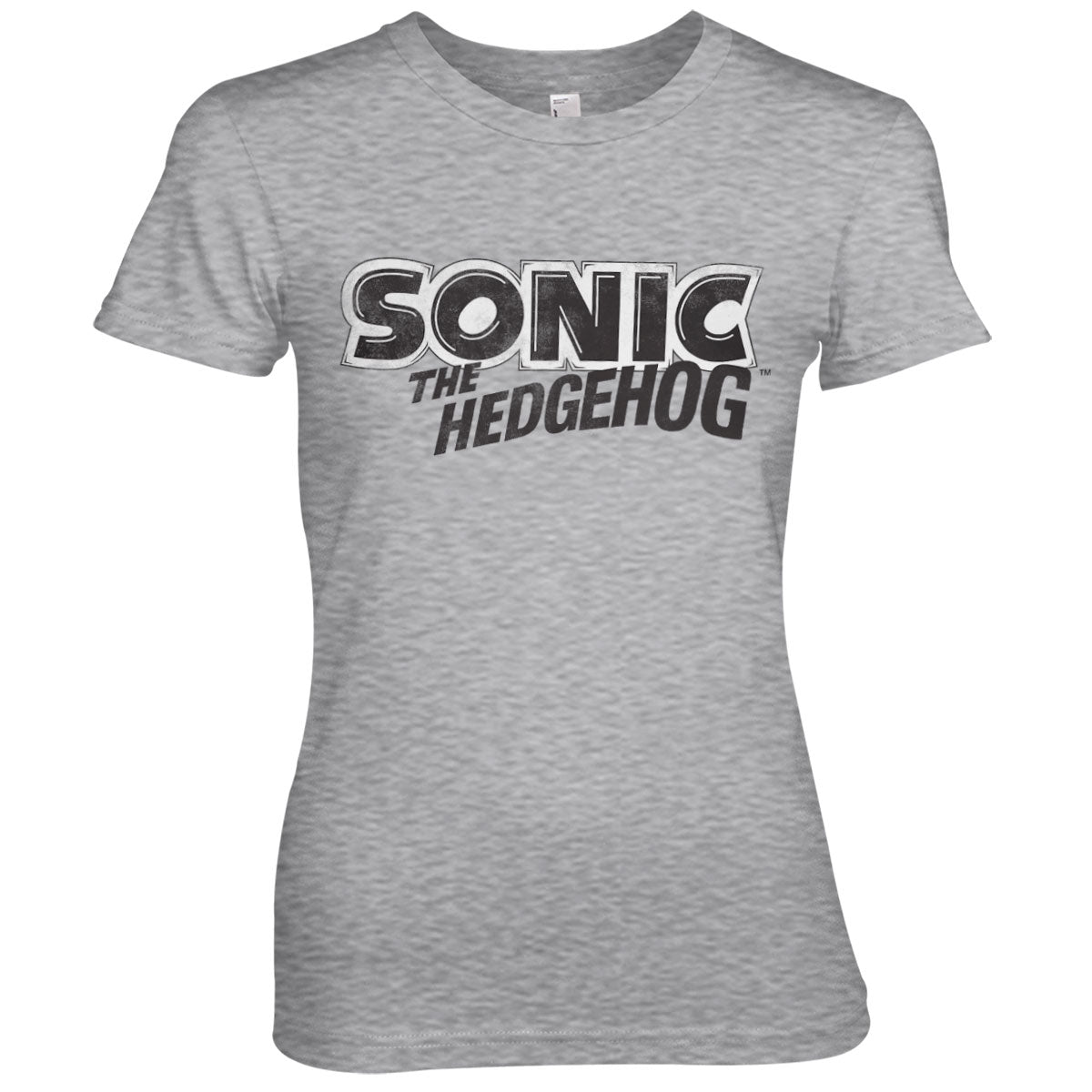 Sonic The Hedgehog Classic Logo Girly Tee