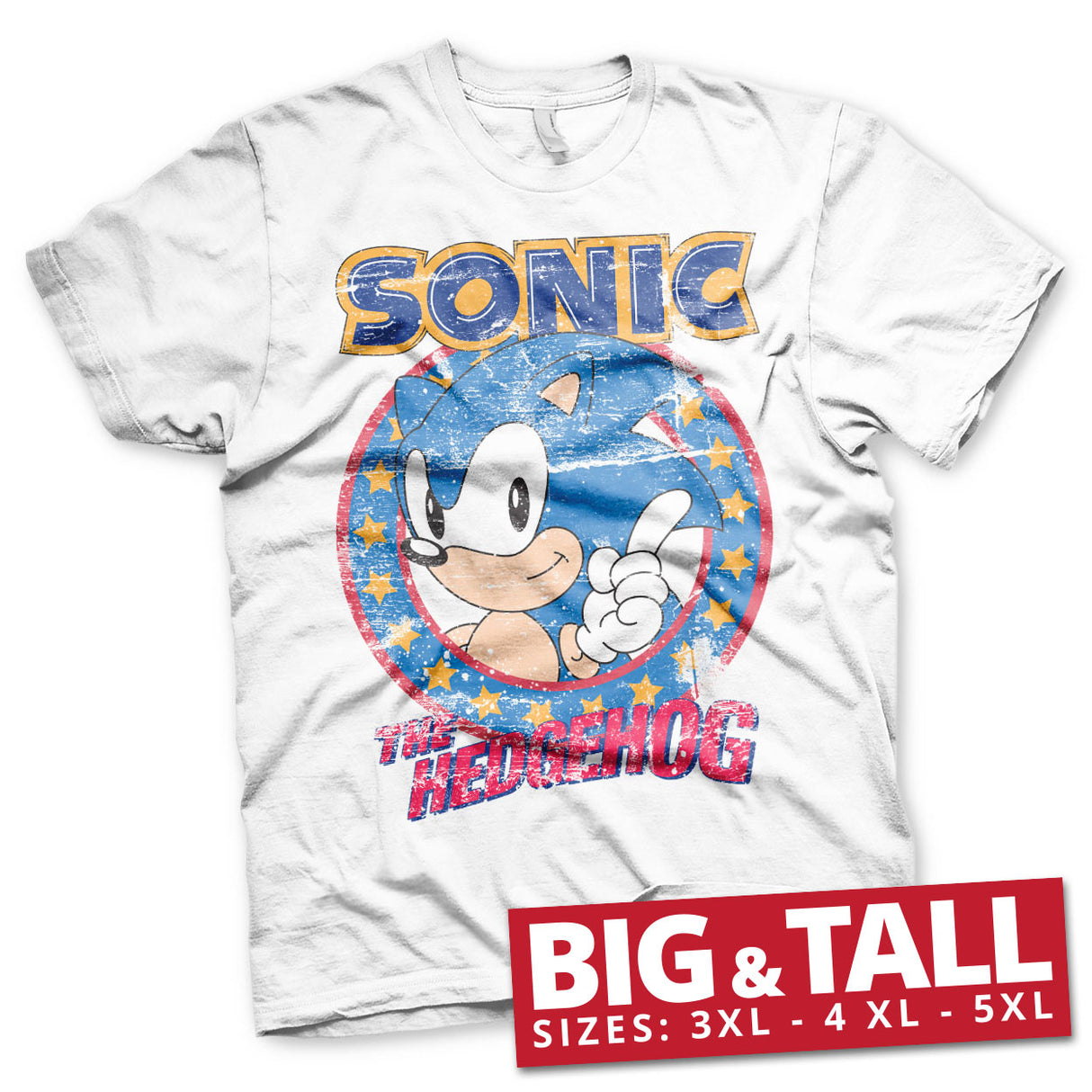 Sonic The Hedgehog Big & Tall T-Shirt